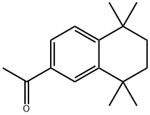 1-(5,5,8,8-テトラメチル-5,6,7,8-テトラヒドロナフタレン-2-イル)エタン-1-オン 化学構造式