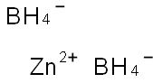 硼氢化锌, 17611-70-0, 结构式