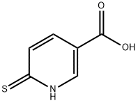 6-巯基烟酸 结构式
