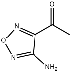 Ethanone, 1-(4-amino-1,2,5-oxadiazol-3-yl)- (9CI) 结构式