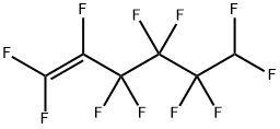 6H-パーフルオロヘキス-1-エン 化学構造式