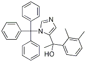 1-(2,3-二甲基苯基)-1-(1-三苯甲游基-1H-咪唑-5-基)乙醇, 176721-03-2, 结构式