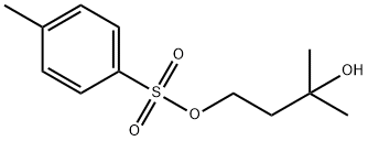 4-メチルベンゼンスルホン酸3-ヒドロキシ-3-メチルブチル 化学構造式