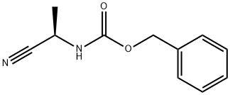 (R)-benzyl 1-cyanoethylcarbaMate Structure