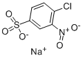 4-氯-3-硝基苯磺酸钠, 17691-19-9, 结构式