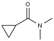 N,N-DIMETHYLCYCLOPROPANECARBOXAMIDE, 17696-23-0, 结构式