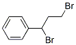 1,3-Dibromo-1-phenylpropane 结构式