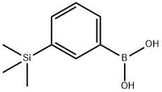 3-(TRIMETHYLSILYL)PHENYLBORONIC ACID Structure