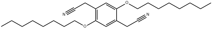 2 5-BIS(OCTYLOXY)BENZENE-1 4-DIACETONIT& Structure