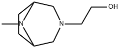 3,8-Diazabicyclo[3.2.1]octane-3-ethanol,8-methyl-(7CI,8CI,9CI) 结构式