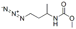 Carbamic  acid,  (3-azido-1-methylpropyl)-,  methyl  ester  (9CI) Struktur