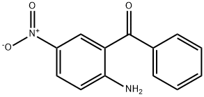 2-Amino-5-nitrobenzophenone Struktur
