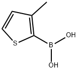 3-甲基噻吩-2-硼酸, 177735-09-0, 结构式