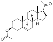 Pregnenolone acetate Structure