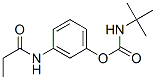 tert-Butylcarbamic acid 3-(propionylamino)phenyl ester 结构式