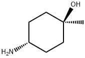 反式-4-氨基-1-甲基环己醇, 177908-37-1, 结构式