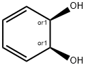 1,2-ジヒドロベンゼン-1β,2α-ジオール 化学構造式
