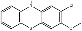 2-Chloro-3-methoxy-10H-phenothiazine 结构式