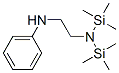N,N-Bis(trimethylsilyl)-N'-phenylethylenediamine 结构式