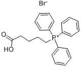 (4-Carboxybutyl)triphenylphosphonium bromide Struktur