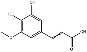 5-羟基阿魏酸, 1782-55-4, 结构式