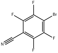 4-溴-2,3,5,6-四氟苯甲腈 结构式