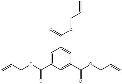 TRIALLYL 1,3,5-BENZENETRICARBOXYLATE Struktur