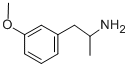 3-methoxyamphetamine Structure