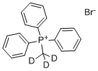 METHYL-D3-TRIPHENYLPHOSPHONIUM BROMIDE Structure