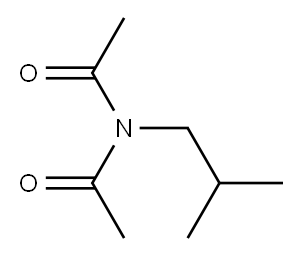 N-乙酰基-N-(2-甲基丙基)乙酰胺, 1787-52-6, 结构式