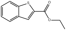 1-苯并噻吩-2-羧酸乙酯 结构式