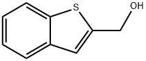 1-苯并噻吩-2-甲醇, 17890-56-1, 结构式