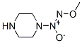 Piperazine,  1-(methoxy-NNO-azoxy)-  (9CI) Structure