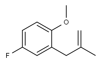 3-(5-FLUORO-2-METHOXYPHENYL)-2-METHYL-1-PROPENE|