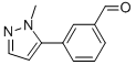 3-(1-METHYL-1H-PYRAZOL-5-YL)BENZALDEHYDE Structure