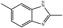 2,6-ジメチル-1H-ベンゾイミダゾール 化学構造式