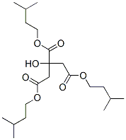 三异戊基柠檬酸盐 结构式