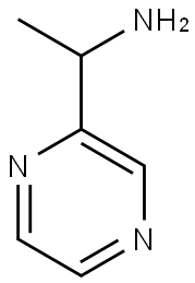 1-PYRAZIN-2-YL-ETHYLAMINE Structure
