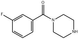 (3-氟-苯基)-哌嗪-1-甲酮, 179334-10-2, 结构式