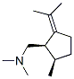 [1R,5R,(-)]-2-Isopropylidene-N,N,5-trimethylcyclopentanemethanamine 结构式