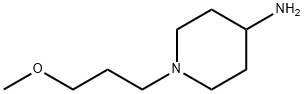 1-(3-甲氧基丙基)-4-哌啶胺 结构式