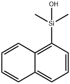 DIMETHYL(1-NAPHTHYL)SILANOL 结构式