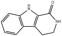 2,3,4,9-テトラヒドロ-1H-ピリド[3,4-b]インドール-1-オン 化学構造式