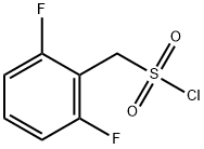 (2,6-Difluorophenyl)methylsulphonyl chloride 结构式
