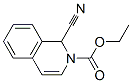 1-Cyano-1,2-dihydroisoquinoline-2-carboxylic acid ethyl ester 结构式