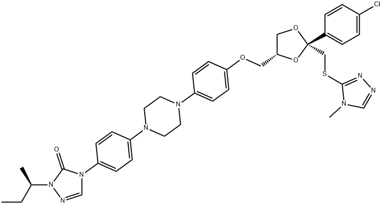 ミトラタピド 化学構造式