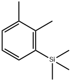 (2,3-二甲基苯基)三甲基硅烷 结构式