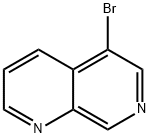5-溴-1,7-萘啶, 17965-76-3, 结构式