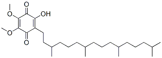 2,3-Dimethoxy-5-hydroxy-6-phytyl-1,4-benzoquinone 结构式