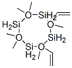 2,4-二乙烯基-2,4,6,6,8,8-六甲基环四硅氧烷 结构式